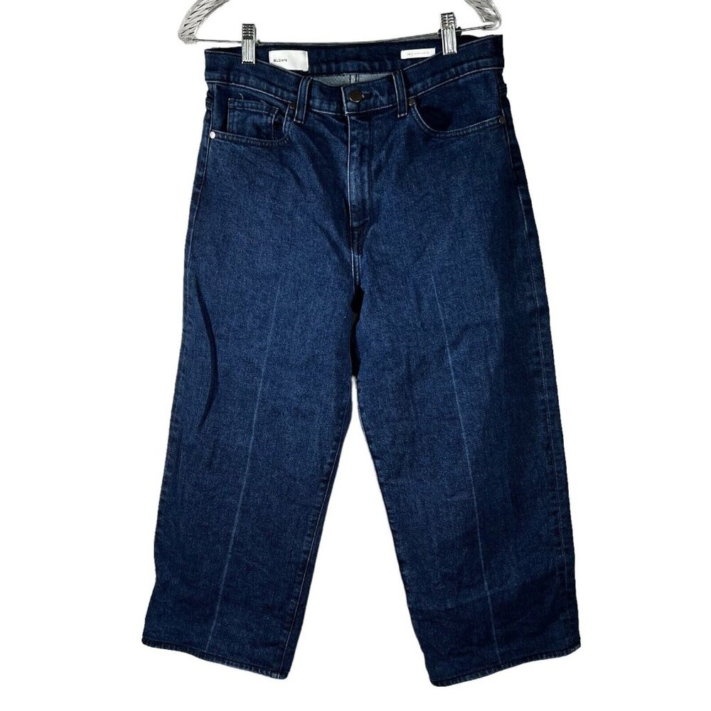 BLDWN Cropped Wide Leg Button Jeans Women's Size 29 READ